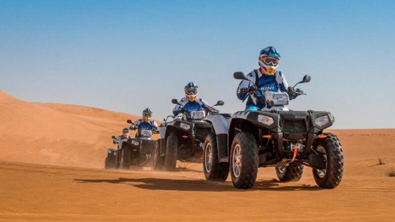 From Douz: Sahara Desert 1-Hour Quad Biking Tour - Age Restrictions