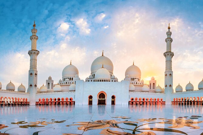 From Dubai: Sheikh Zayed Mosque and Ferrari World Entry Ticket - Key Points