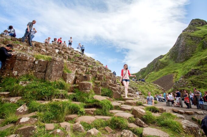 From Dublin: Giants Causeway, Dark Hedges, & Titanic Tour - Discovering Giants Causeway