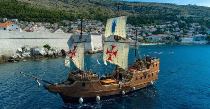 From Dubrovnik: Elaphiti Islands Galleon Cruise With Lunch - Guided Experience