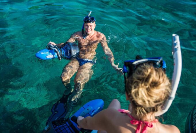 From Dubrovnik: Explore Caves With Underwater Scooters - Exploring Secluded Beaches
