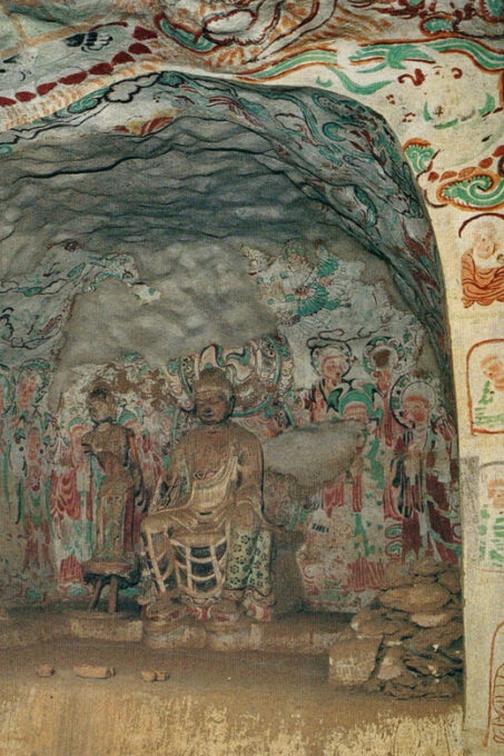 From Dunhuang: Yulin Grotto, Western Thousand Buddha Caves - Inclusions