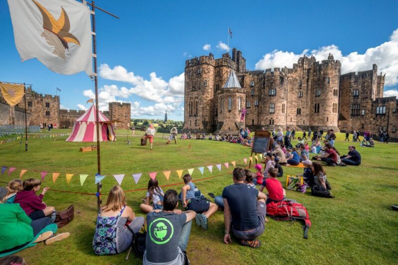 From Edinburgh: Day Trip to Bamburgh and Alnwick Castle - Alnwick Castle Visit
