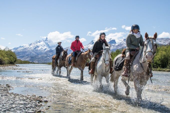 From El Calafate: Estancia Horseback Riding and Boat Tour - Guided Horseback Ride