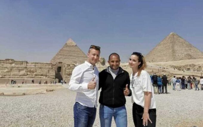 From El Sokhna Port : Sakkara Pyramids Desert Safari Trip - Camel Ride and Lunch