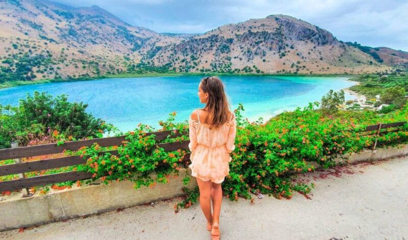 From Elounda: Chania - Rethymno - Argiroupolis - Kournas - Chauffeured Premium Vehicle
