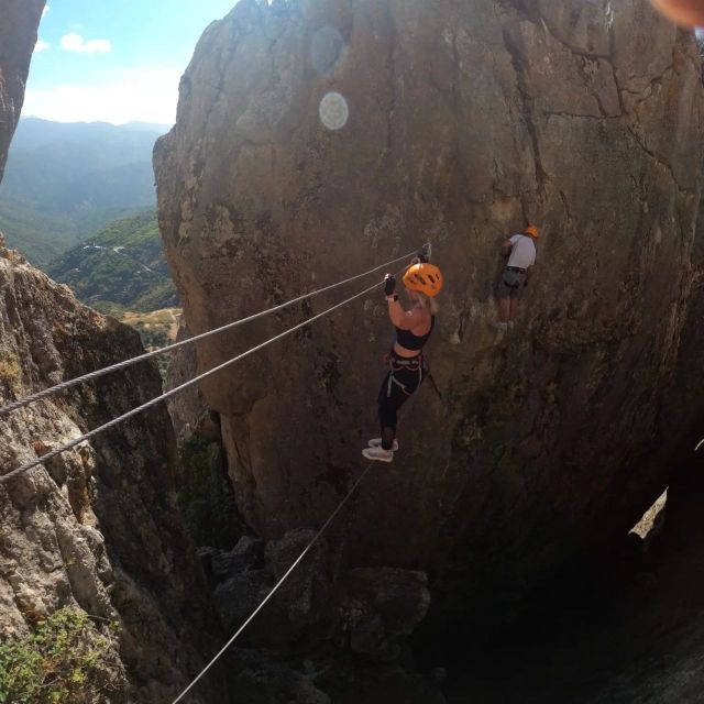 From Estepona: Benalauria via Ferrata Climbing Tour - Included in the Tour