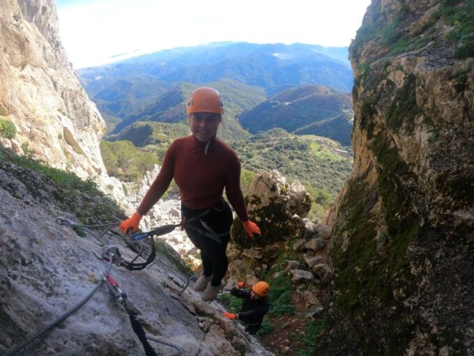 From Estepona: Benalauria via Ferrata Climbing Tour - Not Recommended For