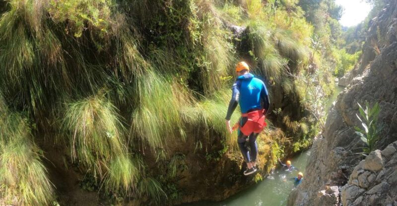 From Estepona: Guadalmina River Guided Canyoning Adventure - Group Size and Languages