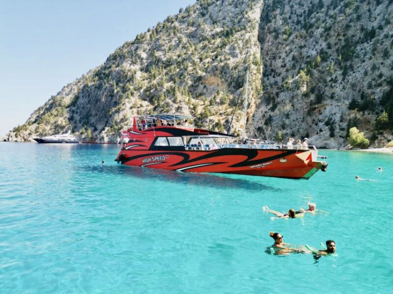From Faliraki: High Speed Boat to Symi and St. George's Bay - Key Points