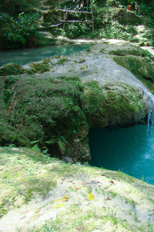 From Falmouth: Combo Blue Hole & River Tubing Tour - Pickup and Travel