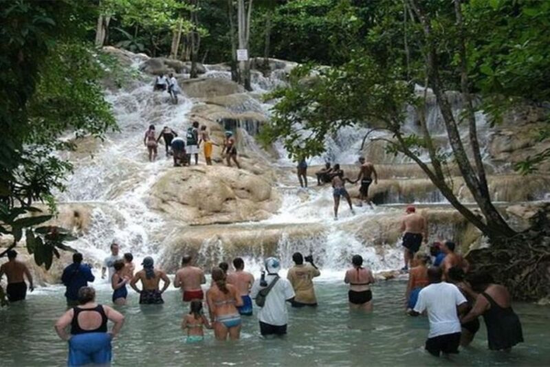 From Falmouth: Green Grotto Caves and Dunns River Falls - Dunns River Falls