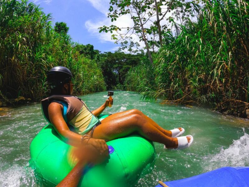 From Falmouth: Waterfalls, Blue Hole and River Tubing Tour - Included and Restricted Activities