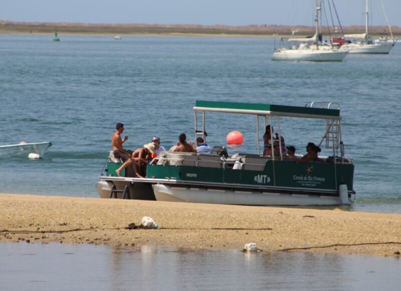 From Faro: 2-Island, 2-Stop Ria Formosa Catamaran Tour - Itinerary Details