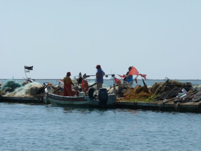 From Faro: 4 Stops, 3 Islands in Ria Formosa Catamaran Tour - Departure Point