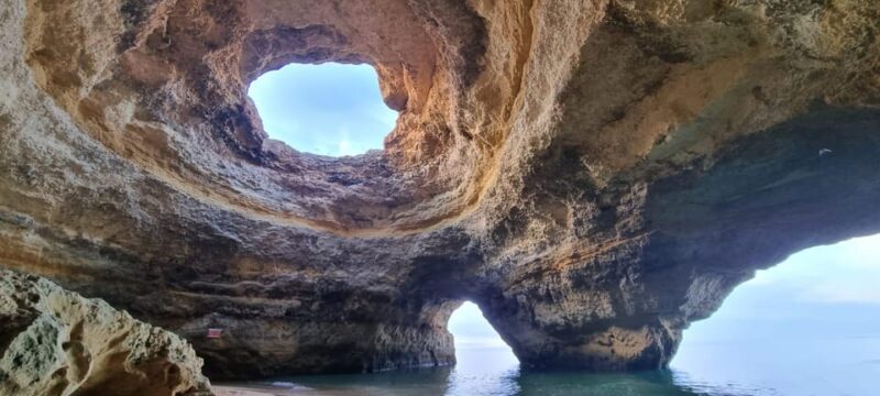 From Faro Adventure at Benagil Cave by 9 Paddle Board - Key Points