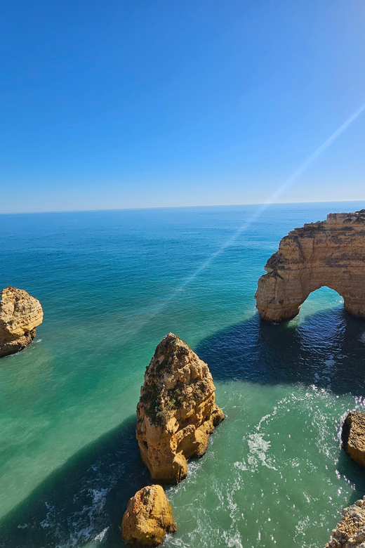 From Faro: Benagil Cave, Marinha Beach, Algar Seco & More - Participant Suitability and Reviews