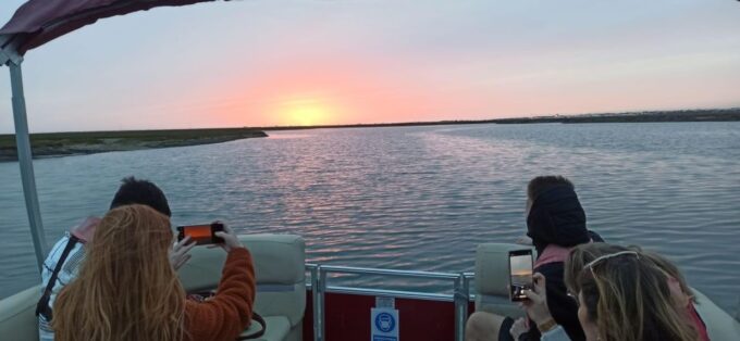 From Faro: Ria Formosa Islands Sunset Boat Cruise - Pet Policy