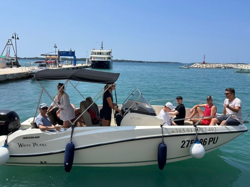 From Fazana: Rovinj Full Day Private Boat Tour - Activities Included