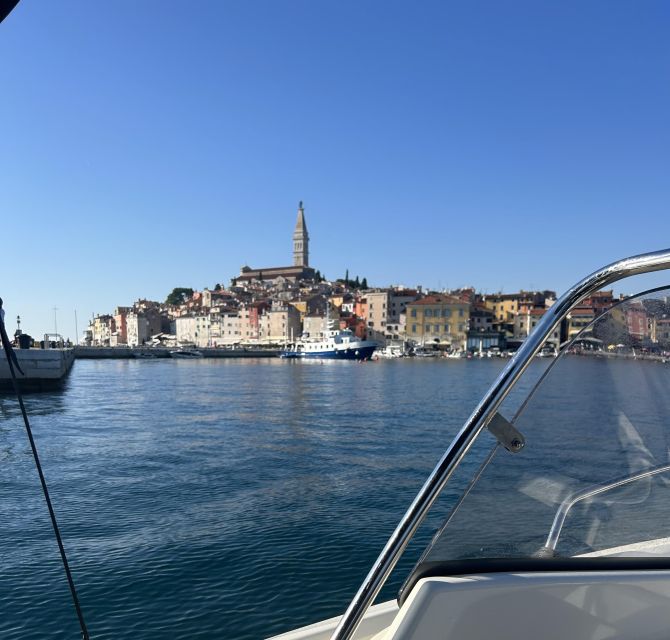 From Fazana: Rovinj Full Day Private Boat Tour - Important Information