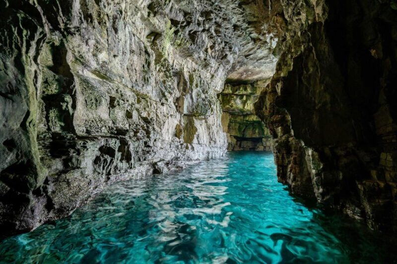From Fazana: Seagull Rocks & Blue Cave Snorkeling - Included and Not Allowed