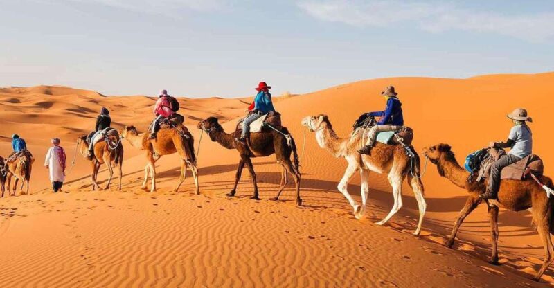 From Fes: 4-Day Desert Tour to Marrakech - Itinerary Highlights