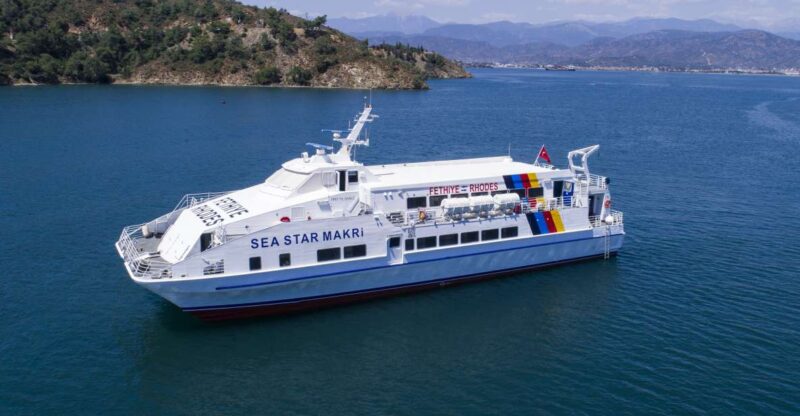 From Fethiye: Ferry Transfer to Rhodes - Visa Services Included