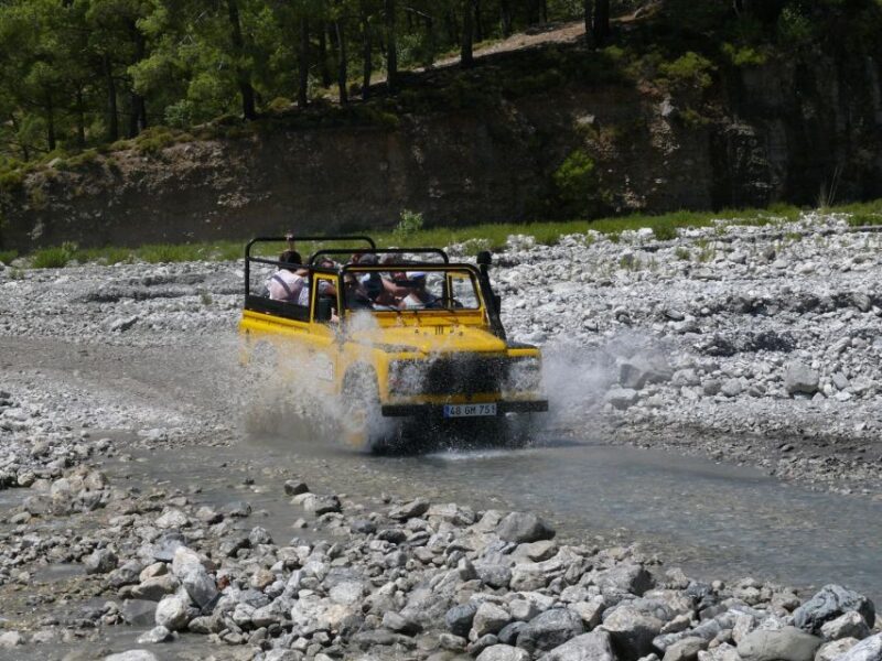 From Fethiye: Jeep Safari to Saklikent Canyon With Lunch - Itinerary Highlights