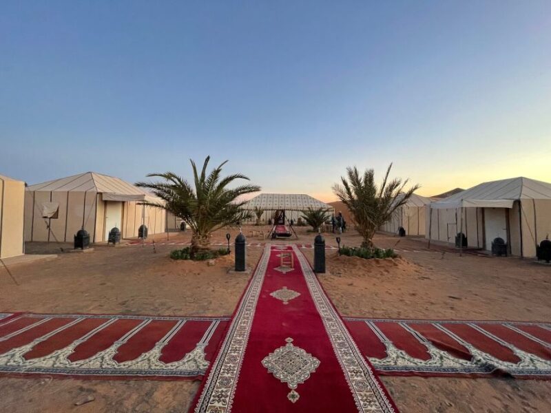 From Fez : 2-Days Merzouga Desert Tour 1-Night Back To Fez - Camel Ride and Desert Camp