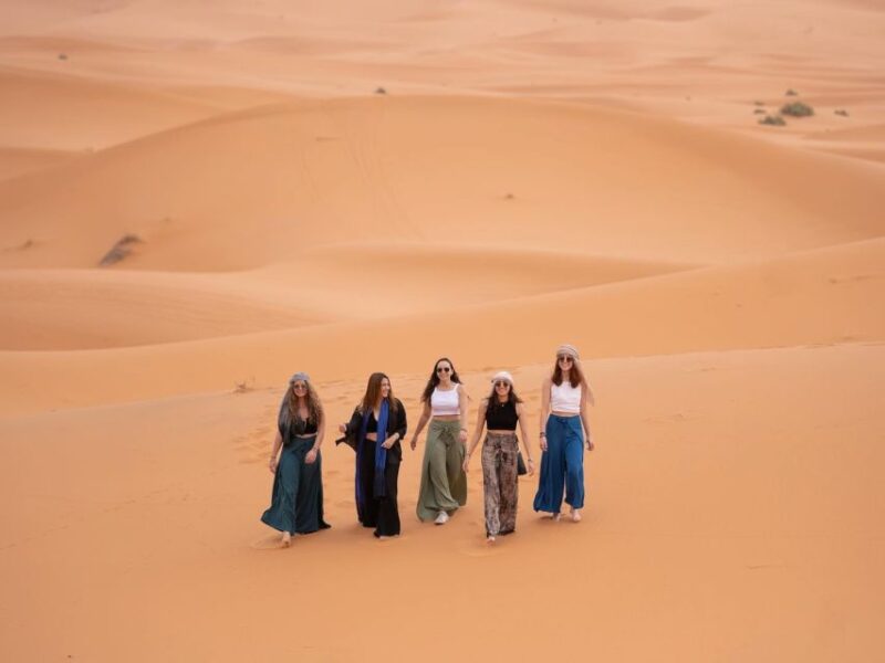 From Fez: Merzouga Desert 2-Day Trip With Desert Camp Tent - Camel Trekking Experiences