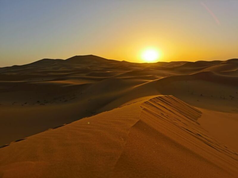 From Fez: Merzouga Desert 2-Day Trip With Desert Camp Tent - Sunrise and Berber Culture