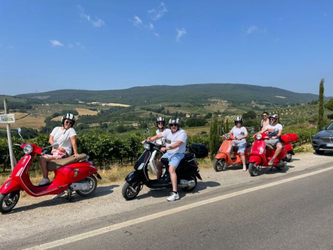 From Florence: All Inclusive Tuscany Vespa Tour in Chianti - Winery Tour and Tasting