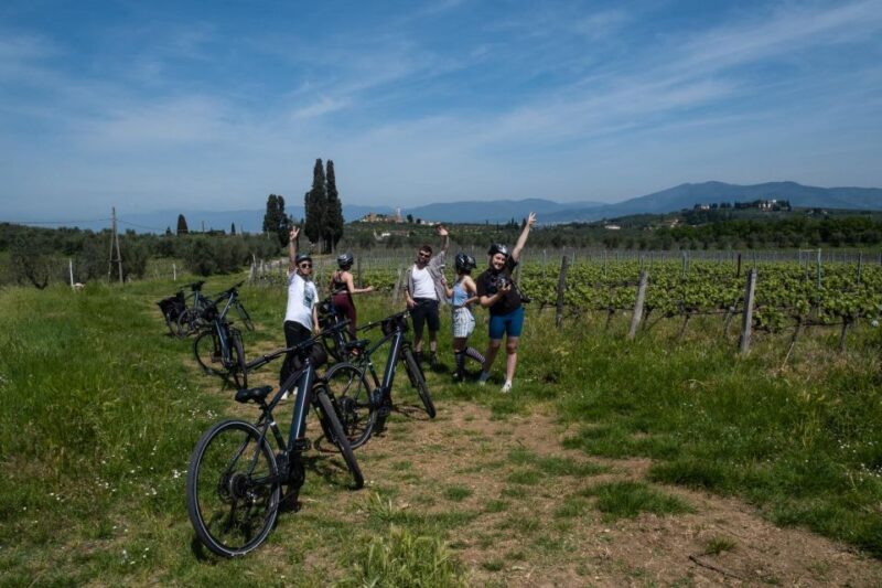 From Florence: Tuscan Hills Biking With Farm Tour and Lunch - Key Points