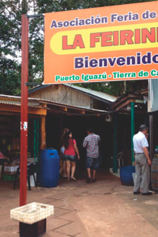 From Foz Do Iguaçu: Puerto Iguazu Night Tour - Feirinha Puerto Iguazú