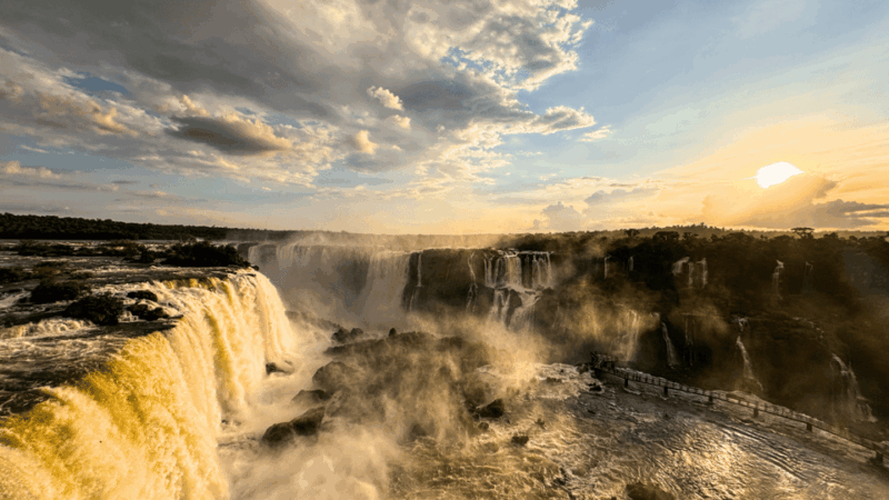 From Foz Do Iguaçu: Sunset at the Falls - Itinerary Changes