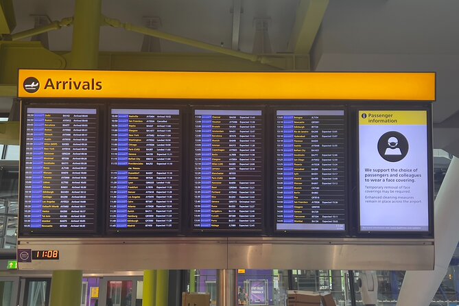 From Gatwick Airport to Heathrow Airport | Private Transfer - Pickup and Waiting Details