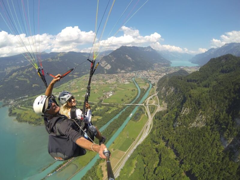 From Geneva: Paragliding and Interlaken Trip - Transportation and Safety Briefings