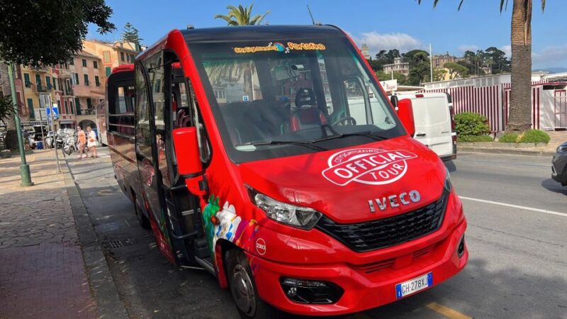 From Genova: Portofino Return Transfer by Open-Top Bus - Highlights of the Tour