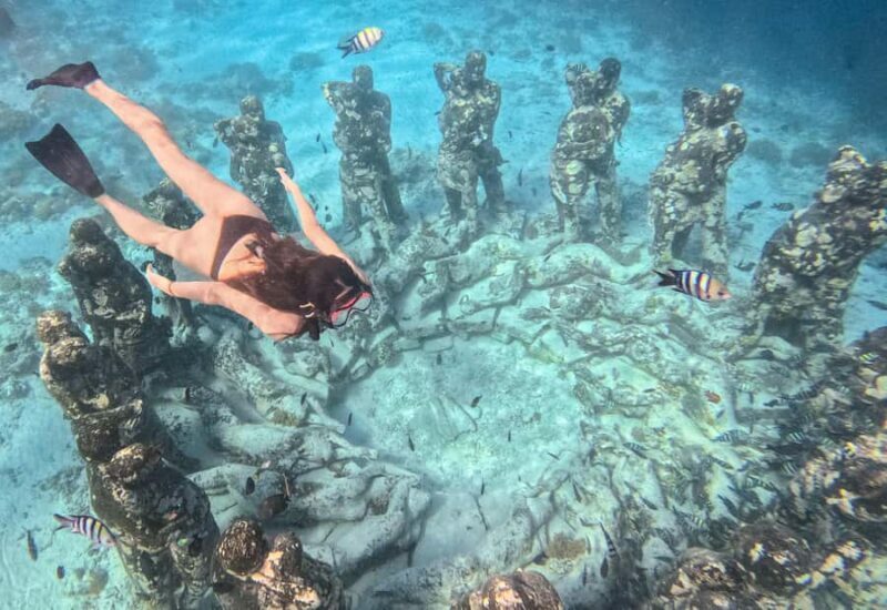 From Gili Air: Snorkeling with Turtles & Underwater Statue - Key Points
