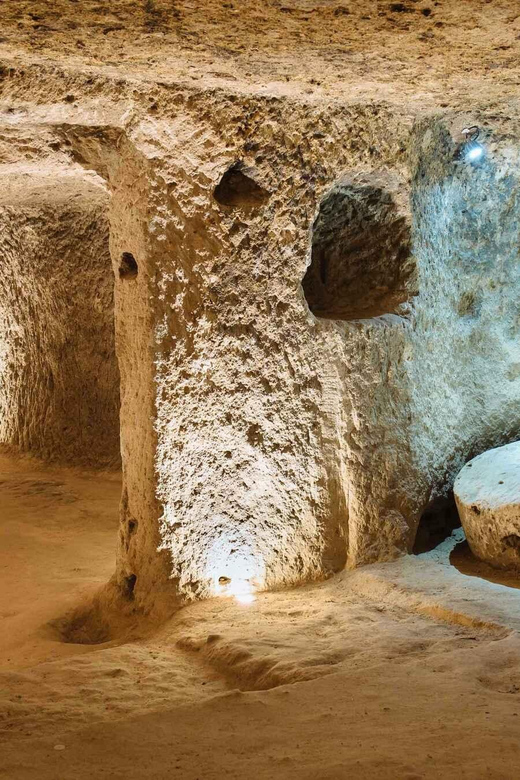 From Göreme: Cappadocia Red and Green Highlights Tour - Kaymakli Underground City