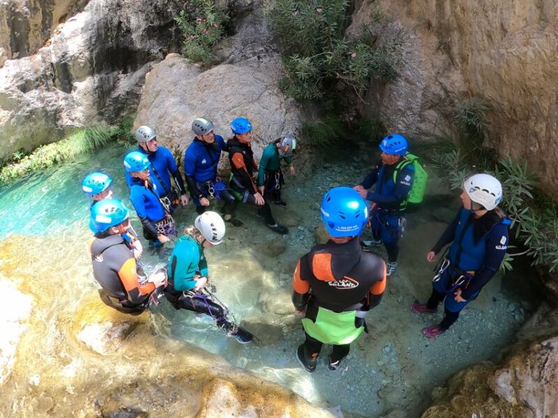 From Granada: Rio Verde Canyoning Tour With Lunch - Canyoning Experiences