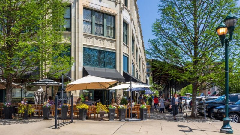 From Grove Arcade to Pack Square Asheville Walking Tour - Grove Arcade