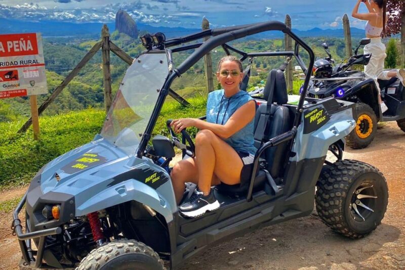 From Guatape: ATV + COFFEE TOUR AT LOCAL FAMILY FARM - Coffee Farm Exploration