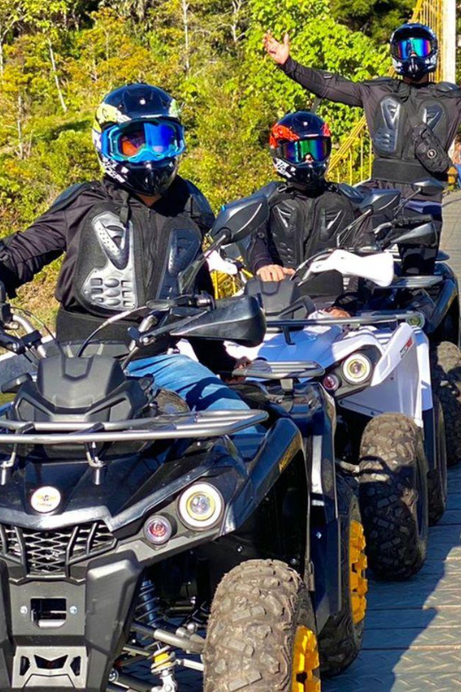 From Guatape: ATV + WAKEBOARD - Itinerary