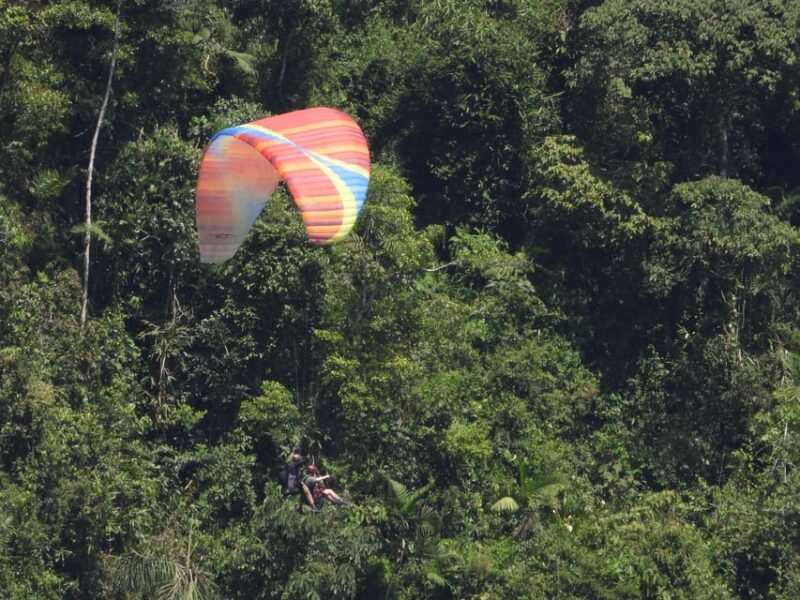 From Guatape: PARAGLIDING and Cristalline CANYONING - Key Points