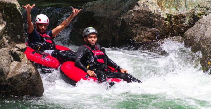 From Guatape:Paragliding and River Tubing Private Experience - Tubing Adventure
