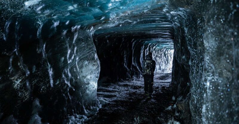 From Gullfoss: Langjökull Ice Cave and Snowmobile Tour - Key Points