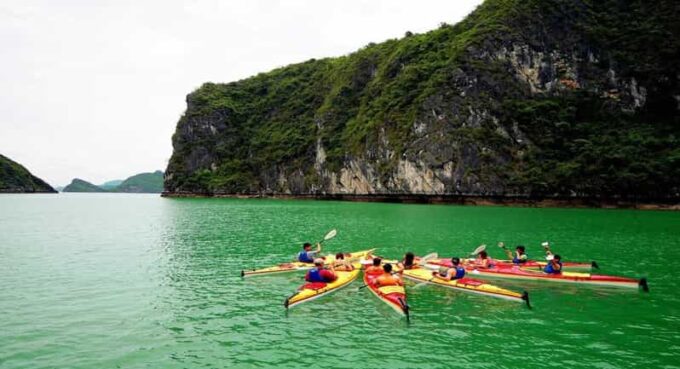 From Ha Noi: 1 Day Ha Long Bay Exploration by Cruise Option - Delectable Lunch Onboard