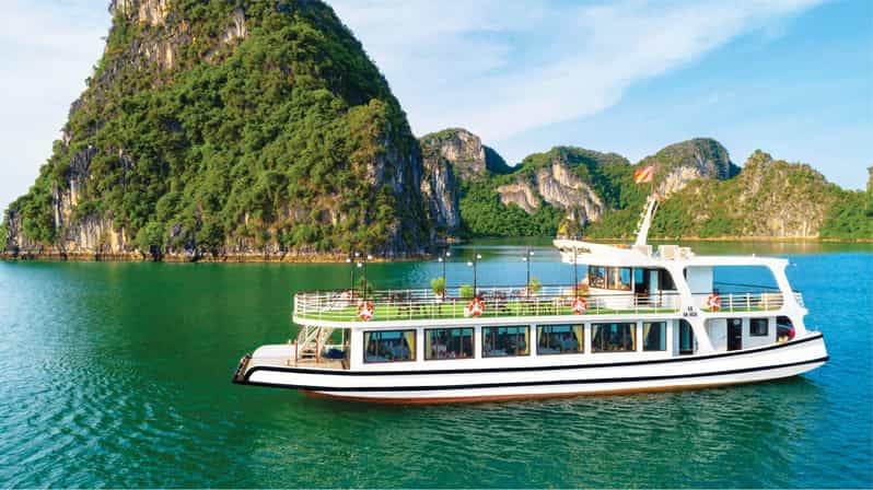FROM HA NOI : FULL DAY LUXURY HA LONG BAY CRUISE - LIMOUSINE - Included Amenities