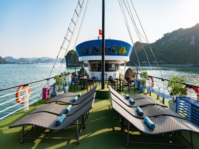 From Ha Noi: Ha Long Bay With Titov, Surprising Cave & Kayak - Climbing Titov Peak